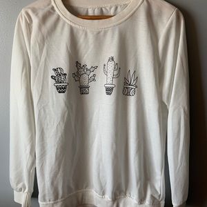 Cute Succulent crewneck